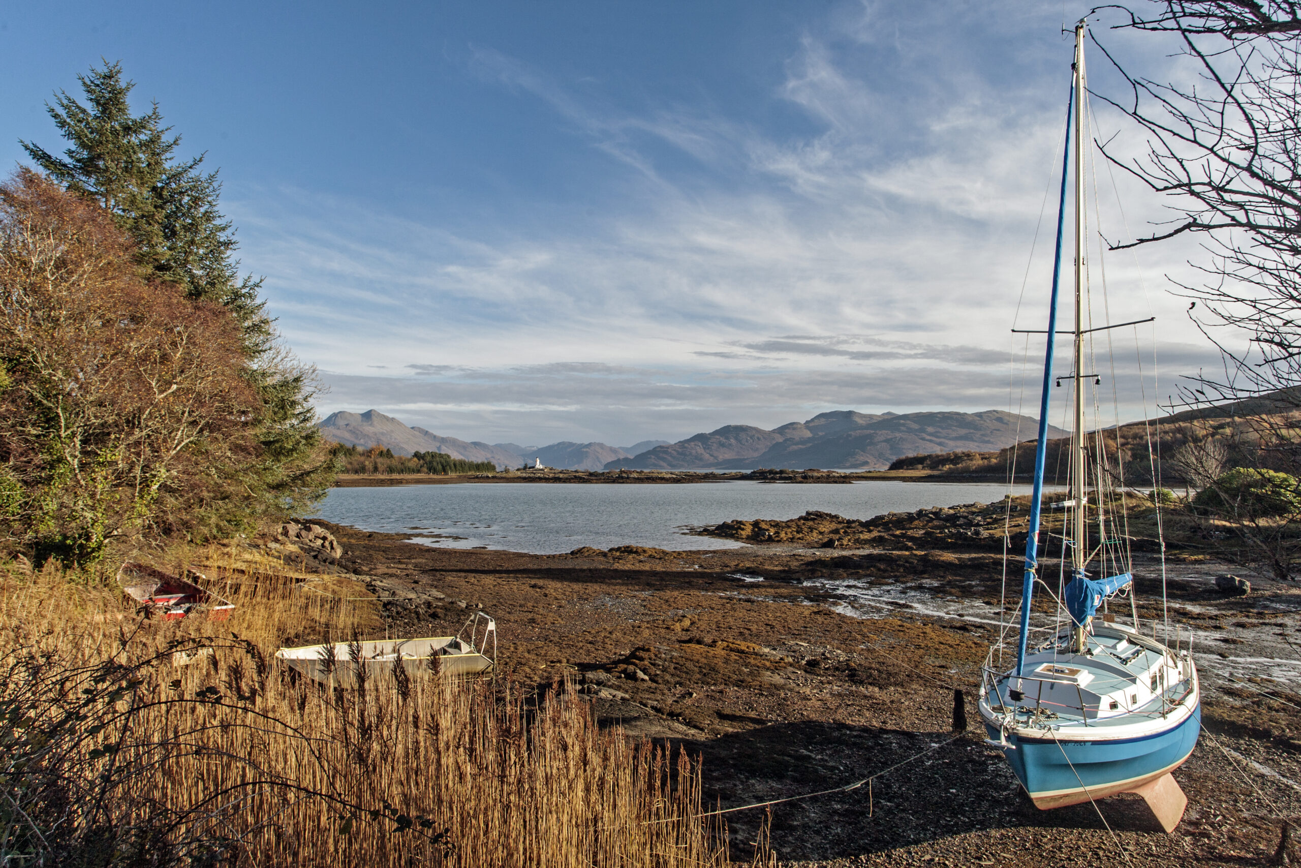 Ornsay Lighthouse from Camuscross